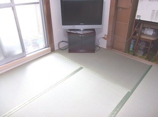 掃出し窓の段差はそのままです