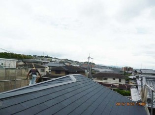 軽量瓦へ葺き替え