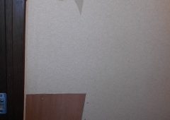 クロスを貼るための下地になります