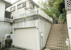 フェンス工事前